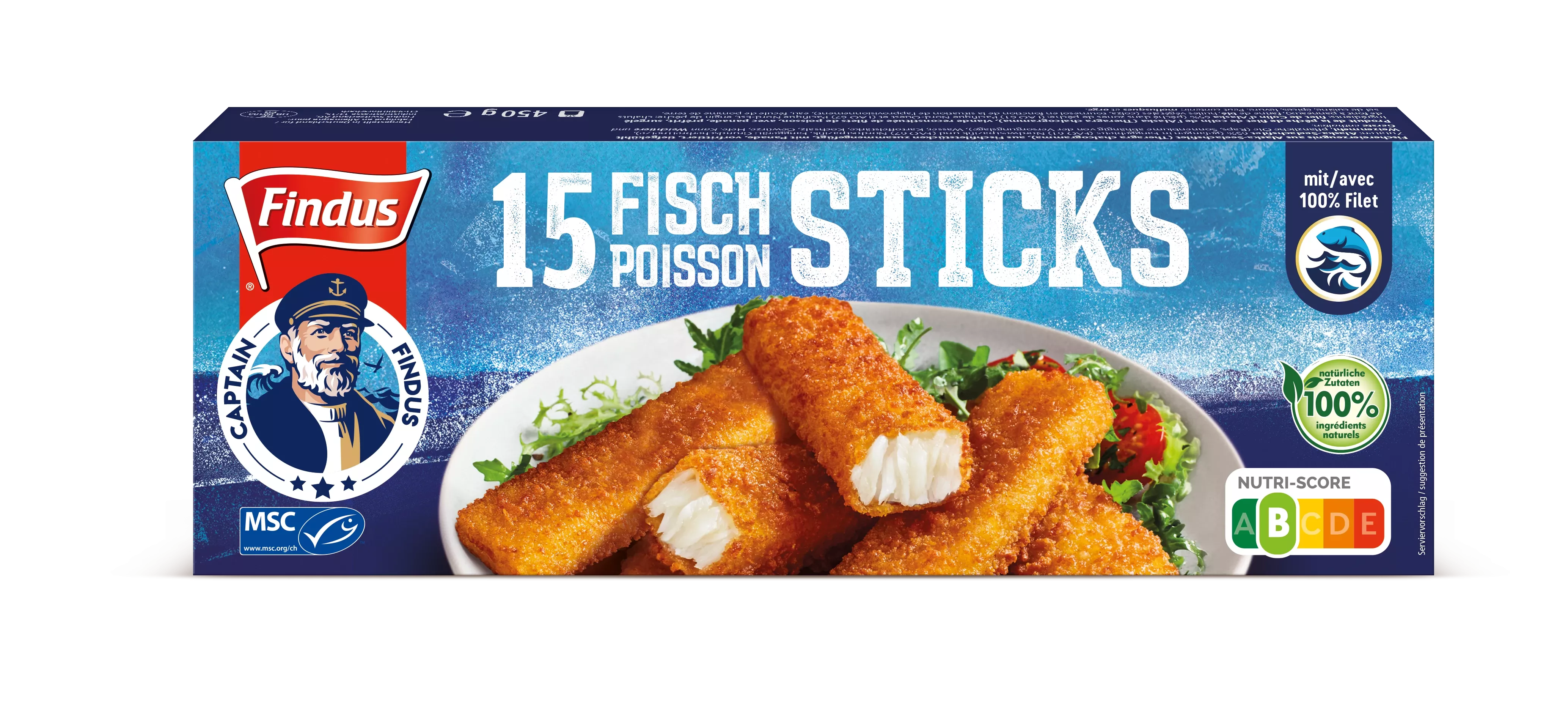 15 Sticks de Poisson Findus