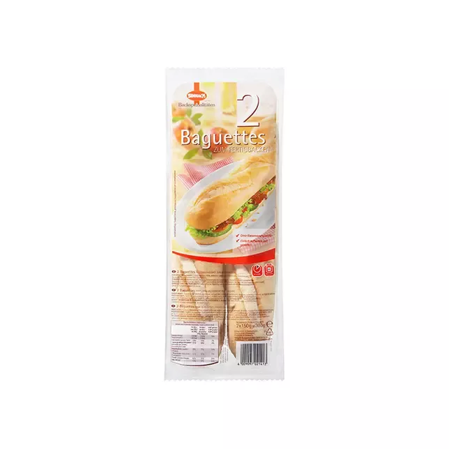 Baguettes précuits 2pce 300g