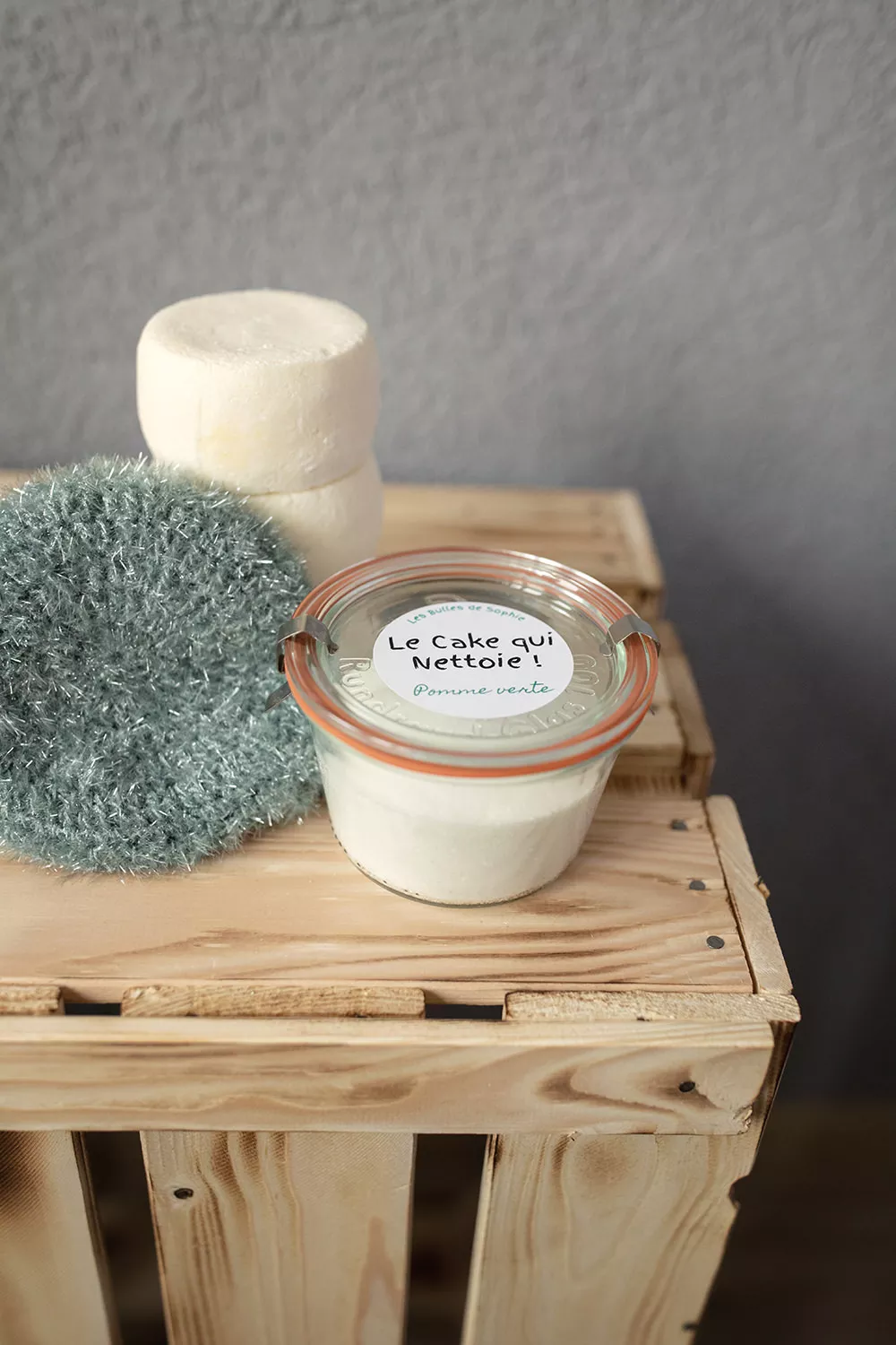 Le Cake qui Nettoie ! Pot plastique