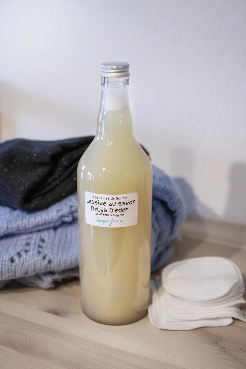 Lessive au savon de Delys D'Eden