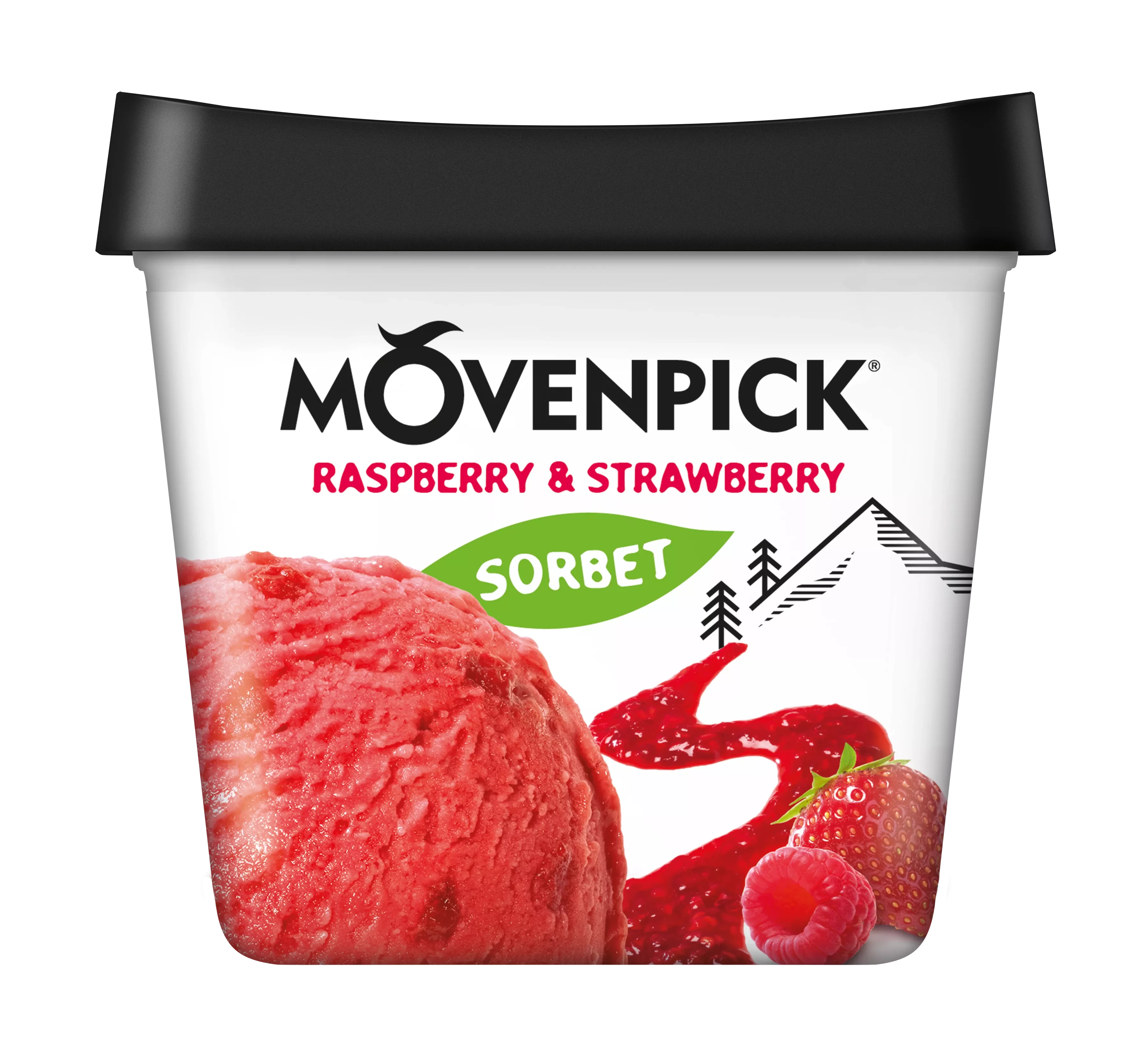 MÖVENPICK Raspberry & Strawberry Sorbet